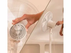 Ventilador Cecotec EnergySilence 535 2in1 altura regulable 40W 3 velocidades 115 cm Blanco New
