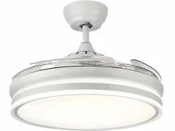 AKUNADECOR Plafón|Ventilador Dc Bayomo L Led Con Memoria De Color