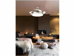 AKUNADECOR Plafón|Ventilador Dc Bayomo L Led Con Memoria De Color