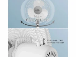 Ventilador de pie Orbegozo SF 0147 50W 3 velocidades^ Discount