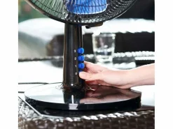 Taurus Alpatec Aire Acondicionado, Ventilación|Ventilador de sobremesa Taurus Boreal 12 Elegance 40W azul/ Ø30 cm