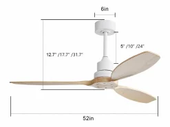 Aire Acondicionado, Ventilación|Ventilador de techo 52
