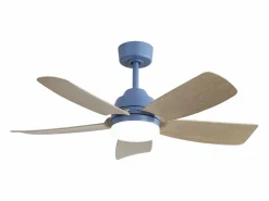 Aire Acondicionado, Ventilación|Ventilador de techo oscuro de 42 pulgadas - Ventilador de techo con luz LED y 5 aspas de ABS - para dormitorio y sala de estar