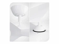 Ventilador de techo de 38 pulgadas - Ventilador de techo de 6 velocidades con control remoto - Para dormitorio y sala de estar^ Clearance