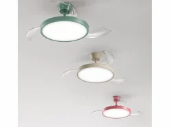 Aire Acondicionado, Ventilación|Ventilador de techo con luz Perenz 7196 R CT - Ø 106 cm, 3 aspas, 6 velocidades, motor DC de 40 W, silencioso