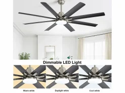 Aire Acondicionado, Ventilación|Ventilador de techo inteligente de 66