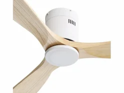 Ventilador de techo moderno de madera - Ventilador de techo de 52