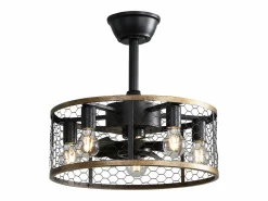 Aire Acondicionado, Ventilación|Ventilador de techo de 20 pulgadas - Ventilador de techo con 7 aspas de ABS y control remoto - para sala de estar y comedor