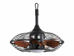 Aire Acondicionado, Ventilación|Ventilador de techo para exterior con LED, 20 pulgadas, motor de CC, 5 aspas de ABS, color , montaje colgante (50,8 x 50,8 x 47,5 cm)