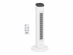 Ventilador de torre 50W con mando a distancia 3 velocidades 78 cm^Homcom Outlet