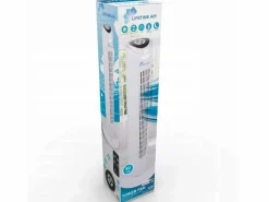 Lifetime Ventilador de torre Air 45W 3 velocidades oscilante con temporizador Ø26,5x81 cm Blanco Online