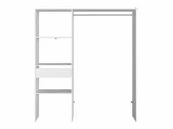 Armario Abierto, Vestidor|Vestidor Modular Abierto Custom Módulo D + E, 3 Estantes Cajón 162x180 cm