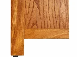 vidaX Estantería de 6 niveles de madera maciza de roble 80x22,5x180 cm^vidaxl New