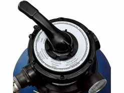 vidaxl Depuradora de arena 400W 110000l/h 62,1x45,8x30,4 cm Negro