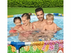 Bestway Piscina Tubular|VidaXL Piscina desmontable Steel Pro Max Ø274 cm