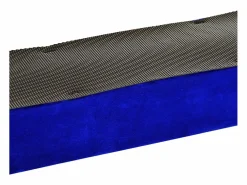 Viga de gimnasia plegable para interior y exterior, piel serraje, hasta 120 kg, color (210x10x6,5 cm) Azul Hot