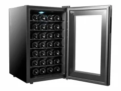 JETFROST Vinoteca de servicio 28 botellas termoelectrica iluminación Negro Hot