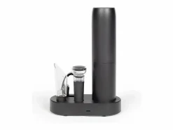 Livoo Accesorios Para Vino Y Bar|Vinoteca eléctrica recargable - Funcionamiento universal mediante botón pulsador - Capacidad para 30 botellas