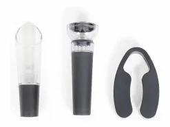 Livoo Accesorios Para Vino Y Bar|Vinoteca eléctrica recargable - Funcionamiento universal mediante botón pulsador - Capacidad para 30 botellas