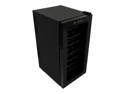 Monstershop Vinoteca Oriva 78L con LED multicolor sincronizable con música Negro Best