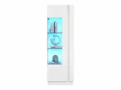 Vitrina alto brillo 60×40×180 cm - con iluminación LED - 1 puerta -^ModernLuxe Sale