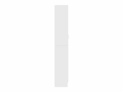 Vitrina|Vitrina Blanca 82,5x30,5x185,5 cm Madera de ingeniería