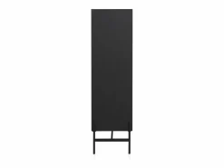 Vitrina chapada en madera de fresno color con puertas en natural^ Clearance