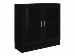 Vitrina de madera contrachapada 82,5x30,5x80 cm^Clicnbuy Online