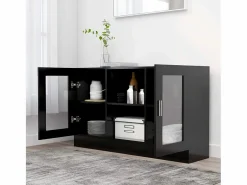 Vitrina|Vitrina de madera contrachapada 120x30,5x70 cm ES904203
