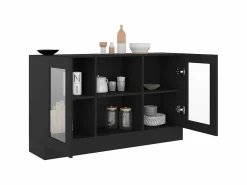 Vitrina|Vitrina de madera contrachapada 120x30,5x70 cm ES904203