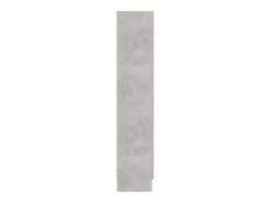 Clicnbuy Vitrina|Vitrina de madera contrachapada hormigón 82,5x30,5x150cm