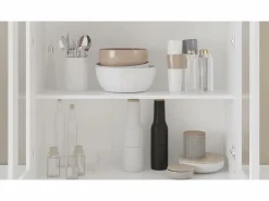 Vitrina de madera contrachapada 82,5x30,5x150 cm^vidaxl Discount