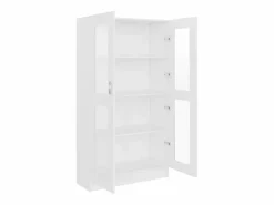 Vitrina de madera contrachapada 82,5x30,5x150 cm^vidaxl Discount