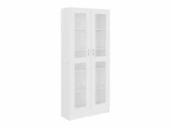 Vitrina de madera contrachapada 82,5x30,5x185,5 cm ES205548^ Clearance