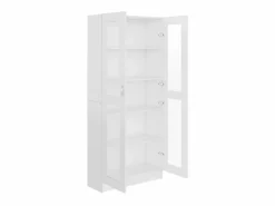 Vitrina de madera contrachapada 82,5x30,5x185,5 cm ES205548^ Clearance