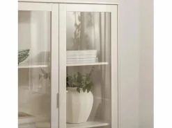 Vitrina doble de Lacado roto 170 x 100- Elian Blanco Sale