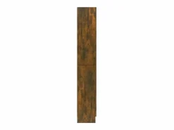 Vitrina|Vitrina madera contrachapada roble ahumado 82,5x30,5x185,5 cm ES376461