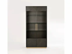 Vitrina 100x200x41 cm Sevilla SEV26-2 Negro