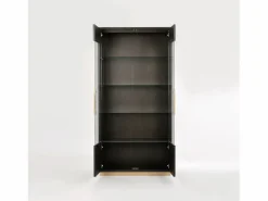 Vitrina 100x200x41 cm Sevilla SEV26-2 Negro