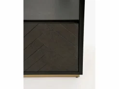 Vitrina 100x200x41 cm Sevilla SEV26-2 Negro