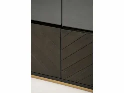 Vitrina 100x200x41 cm Sevilla SEV26-2 Negro