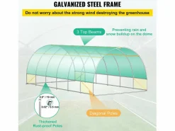 Walk-in GH 20x10x7 SucceBuy Marco Galvanizado Cubierta Impermeable^ Sale