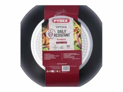 Wok Óptima+ aluminio forjado antiadherente Ø28 cm^Pyrex Discount