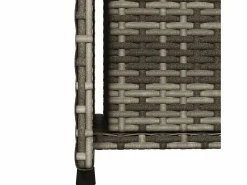 Garden Furniture Armario De Jardín|Ylira Armario de almacenaje de jardín ratán PE 50x55x115 cm
