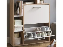 Vicco Zapatero|Mueble De Almacenaje|Zapatera abatible /sonoma 24.5x80x90 orlando