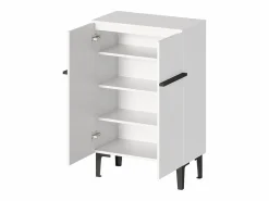 Hauss Spole Zapatero|Mueble De Almacenaje|Zapatero con 2 puertas - estantes regulables 60 × 34,5 x 95 cm