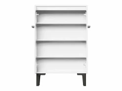 Hauss Spole Zapatero|Mueble De Almacenaje|Zapatero con 2 puertas - estantes regulables 60 × 34,5 x 95 cm