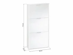Zapatero de 3 puertas abatibles en 60x113 cm Remi^duehome Outlet