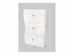 Zapatero de diseño moderno de 3 puertas abatibles 18 pares de zapatos Onda M^Web furniture New
