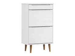 Zapatero MOLDE madera maciza de pino 59,5x35x103 cm ES415863^ Online